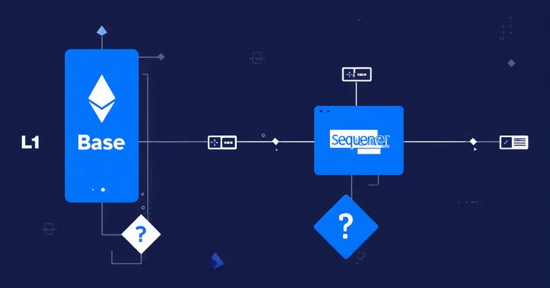Diagram of Base sequencer position in transaction flow between user and L1